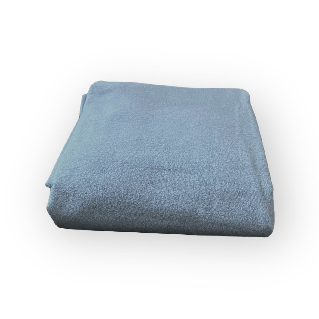 Flannel Fitted sheet- Slate Blue