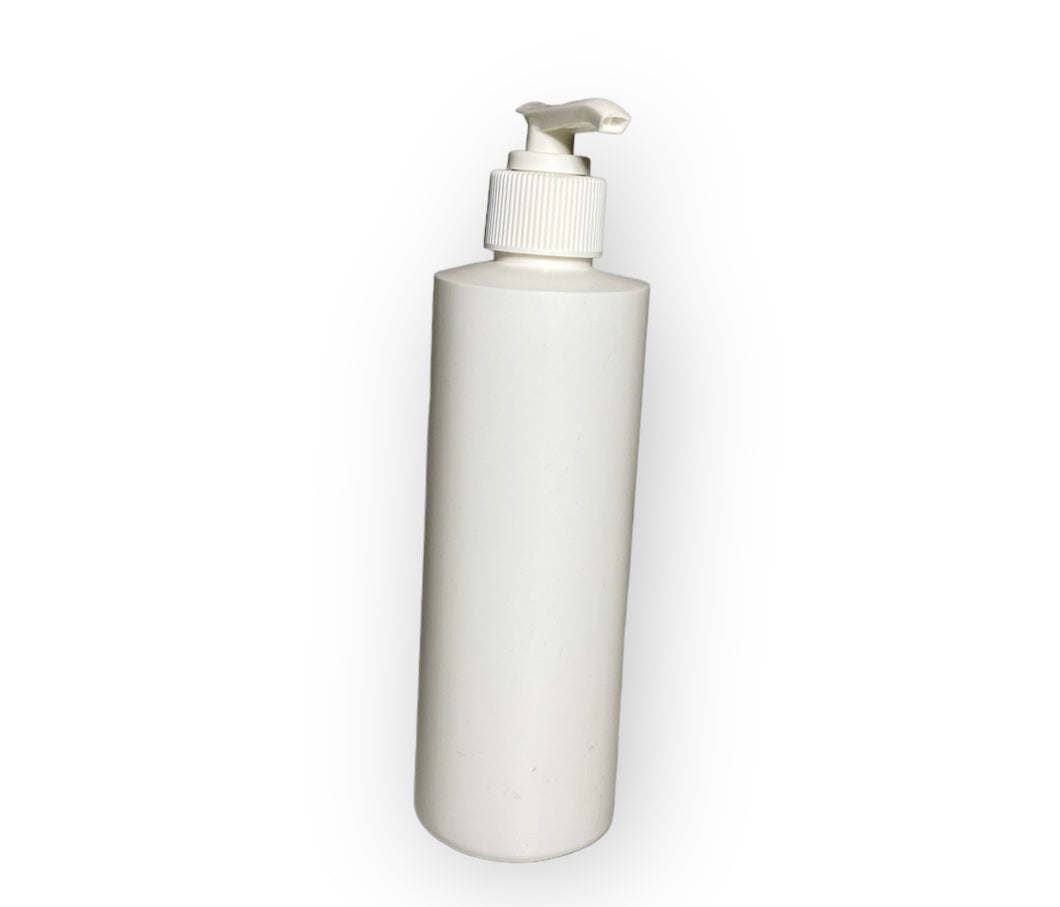Empty Lotion/Gel Bottle 250ml (White)